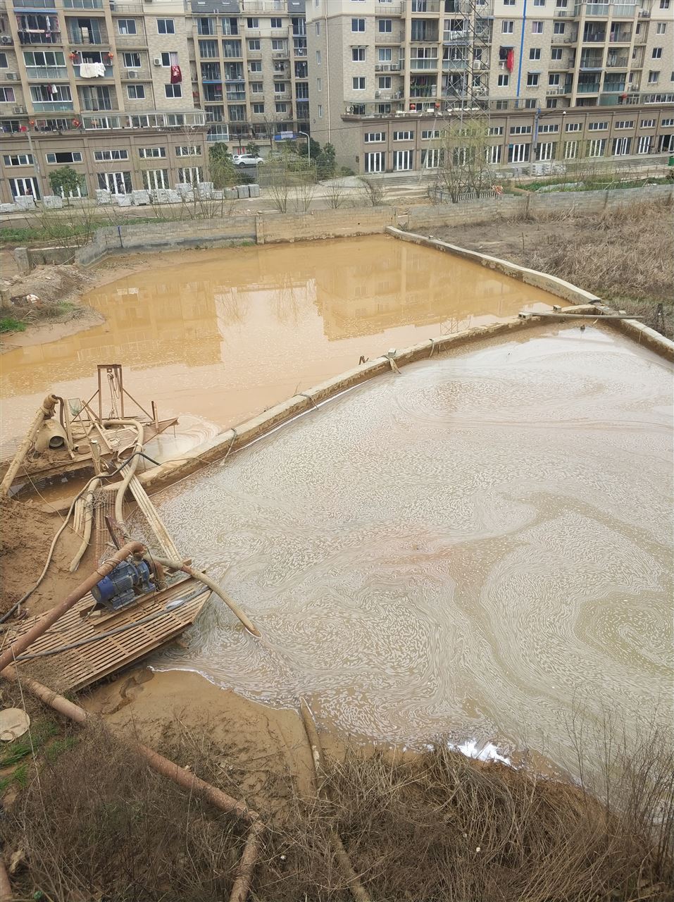 沧县沉淀池淤泥清理-厂区废水池淤泥清淤